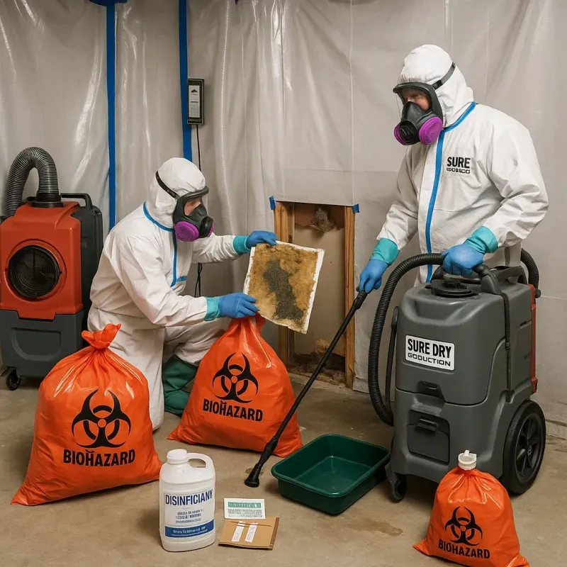 Contaminated Water Handling Protocols process in Madison Heights, MI