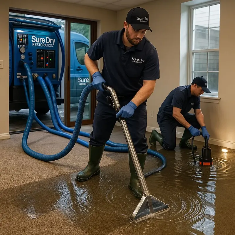 Water Extraction and Removal process in Madison Heights, MI